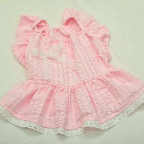 Furvilla Baby Pink Summer Frock Right Side