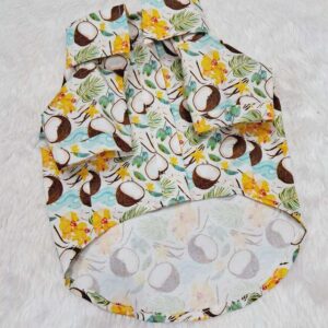 Furvilla Coconut Print Shirt Summer Shirts Front 1