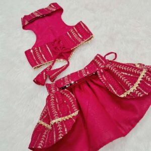 Furvilla Rani Pink Designer Lehenga Choli Front