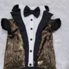 Furvilla Gold Color Sequin Tuxedo Front 1