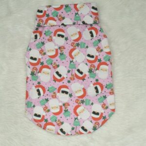 Furvilla Baby Pink Santa Theme Pet Xmas Outfits