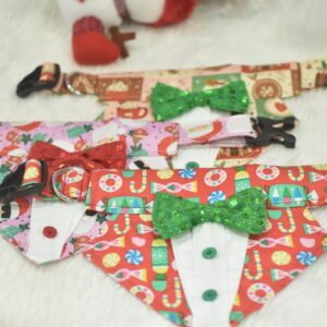 Furvilla Christmas Tuxedo Bandana Collection 1