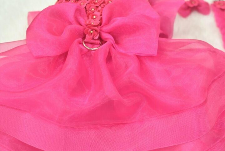 Furvilla Pink Special Occasion Party Wear Back