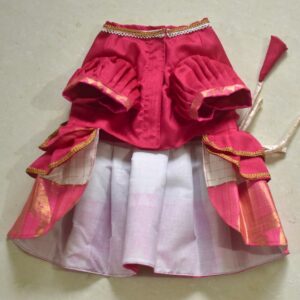 Furvilla Pink Varanasi Silk Dress Front
